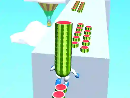 Hra Watermelon Run 3d online
