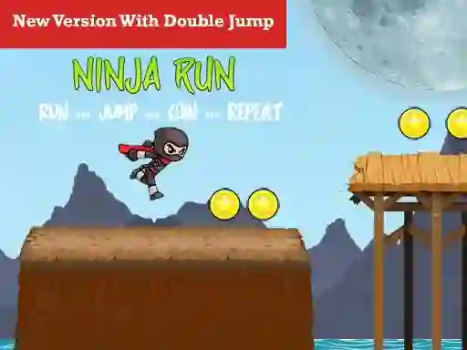 Hra Ninja Run Double Jump online