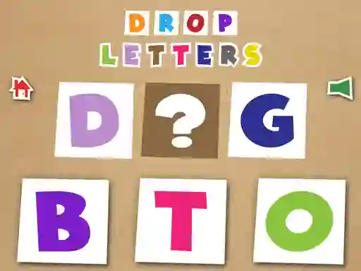 Hra Drop Letters online