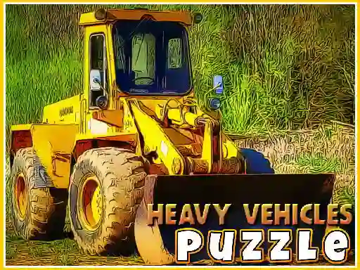 Hra Heavy Vehicles Puzzle online