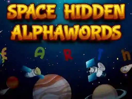 Hra Space Hidden AlphaWords online