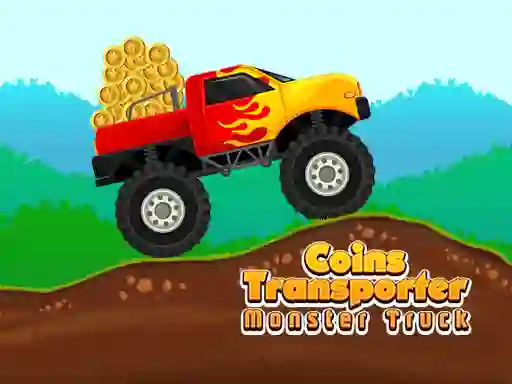 Hra Coins Transporter Monster Truck online