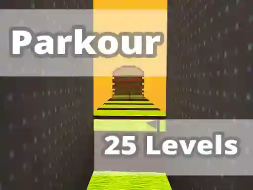 Hra Parkour 25 Levels online