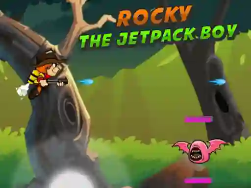 Hra Rocky The Jetpack Boy online