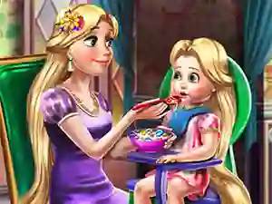 Hra Goldie Princess Toddler Feed online