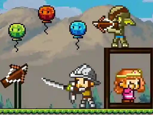 Hra Pixel Archer Save The Princess online