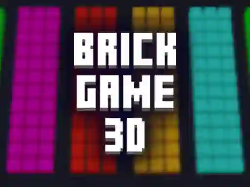 Hra Brick Game 3D online