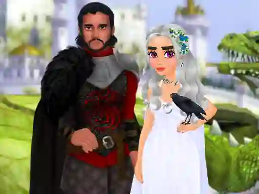 Hra Dragon Queen Wedding Dress online