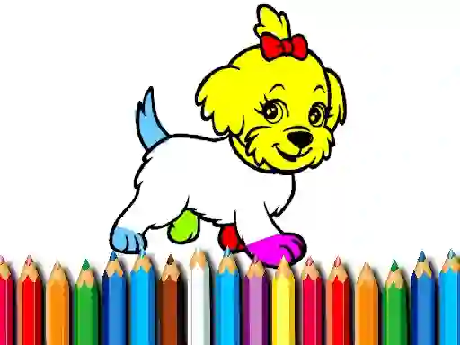Hra Back To School: Doggy Coloring Book online
