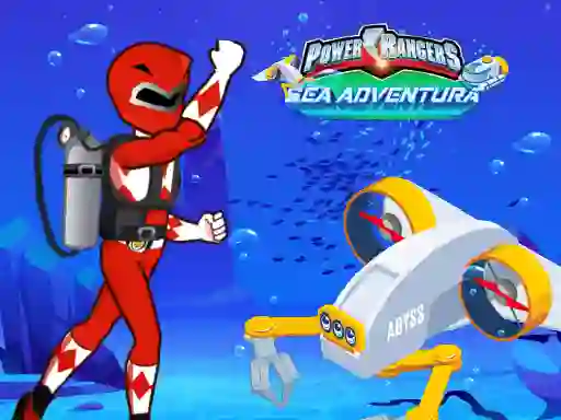 Hra Power rangers Sea adventura online
