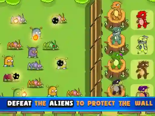 Hra Tower Defense Dragon Merge online