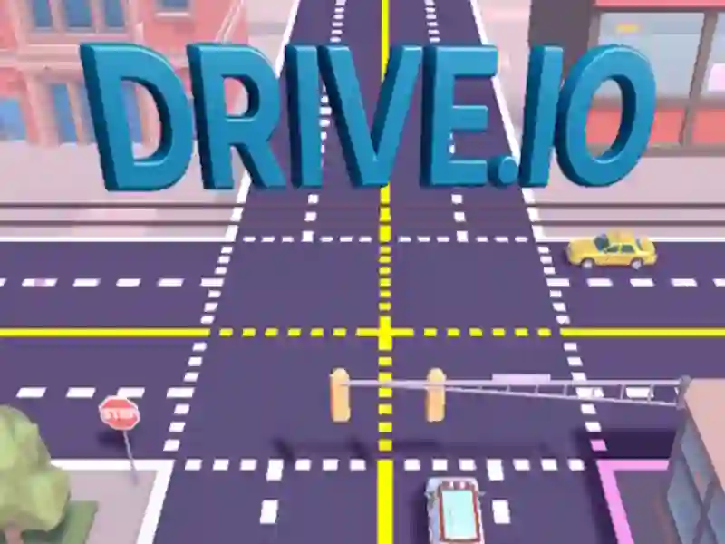 Hra Drive.IO online