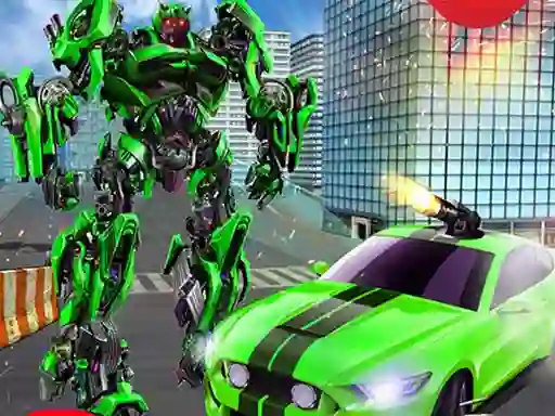 Hra Grand robot car transform 3d game online