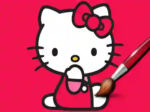 Hra Easy Coloring Kitty online