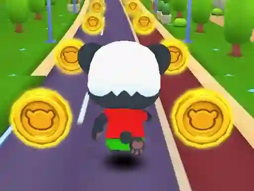 Hra Panda Subway Run online