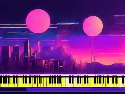Hra Piano Game star 5 online