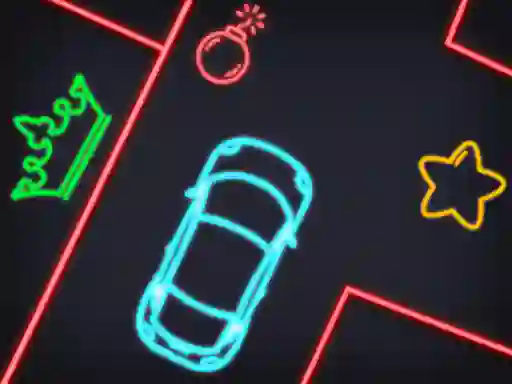 Hra Neon Car Puzzle online