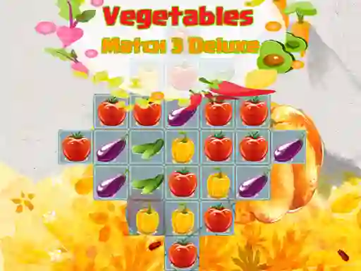 Hra Vegetables Match 3 Deluxe online