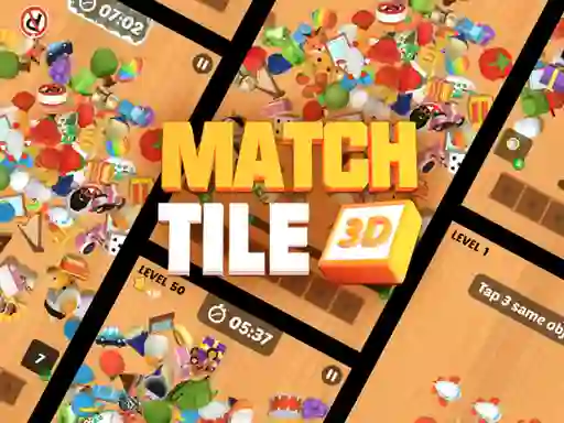 Hra Match Tile 3d online