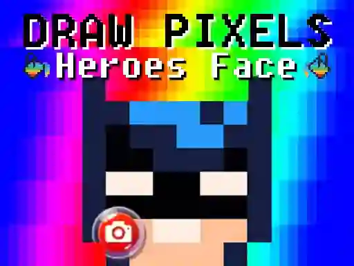 Hra Draw Pixels Heroes Face online