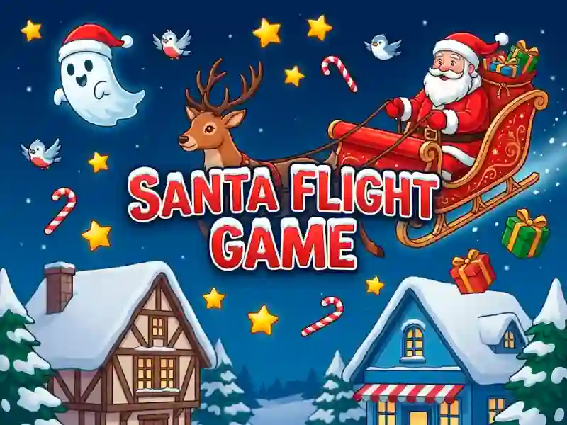 Hra Santa Flight Game online