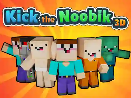 Hra Kick the Noobik 3D online