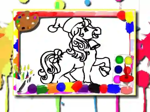 Hra Horse Coloring Book online