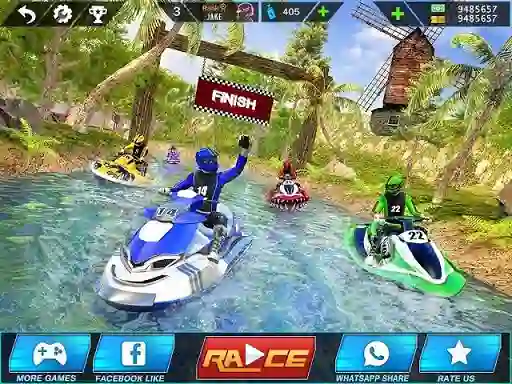 Hra Extreme Power Boat Water Racing online
