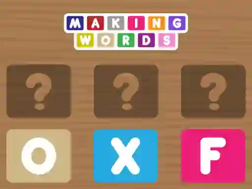 Hra Making Words online