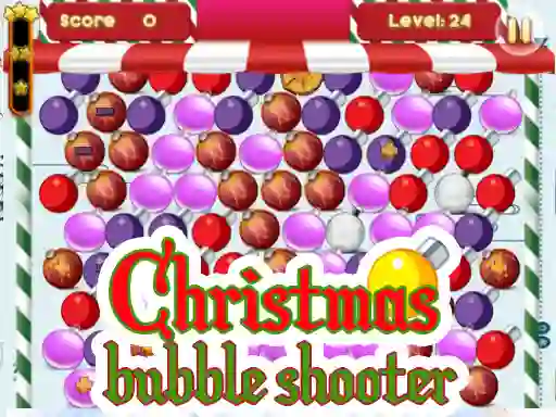 Hra Christmas Bubble Shooter 2019 online