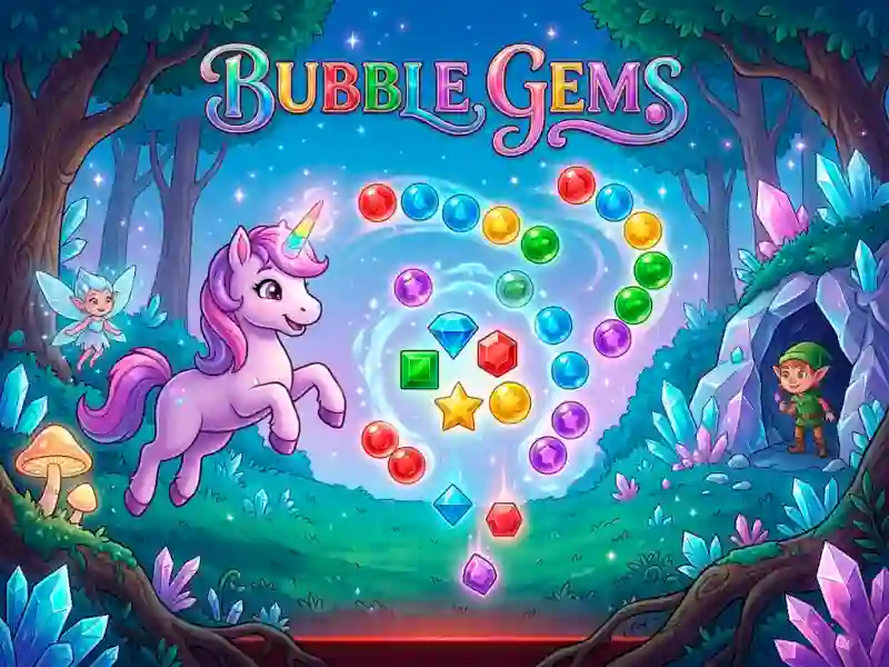Hra Bubble Gems online
