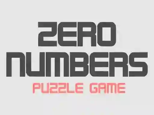 Hra Zero Numbers Puzzle Game online