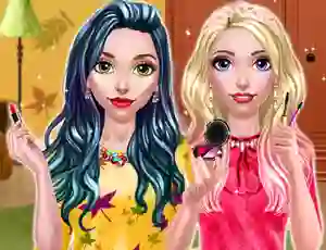 Hra BFF Autumn Makeup online