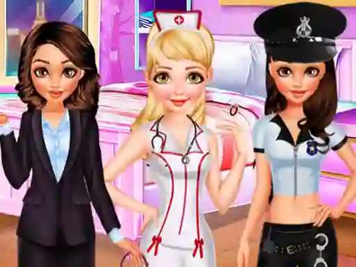 Hra BFF Princess Career Photoshoot online