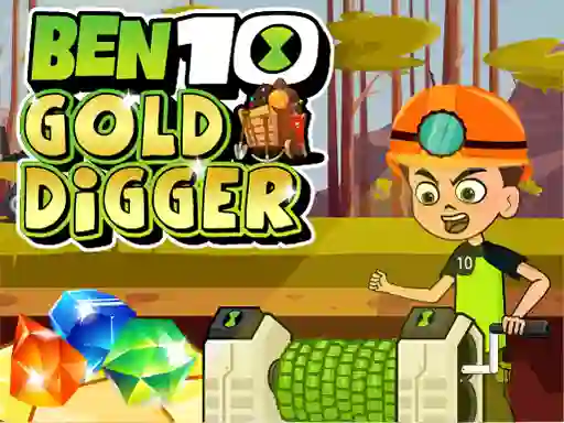 Hra Ben 10 Gold Digger online