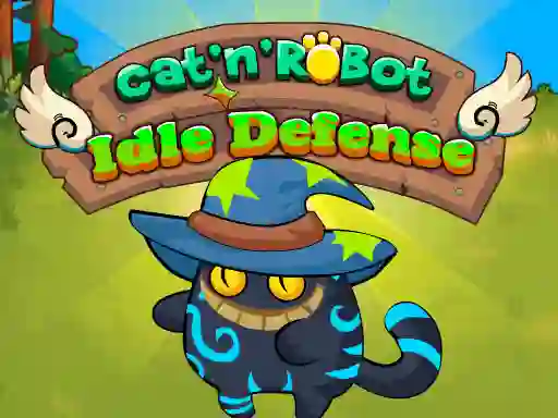 Hra Cat'n' Robot Idle Defense online