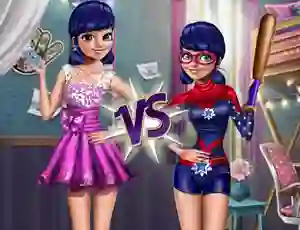 Hra Good vs Bad Girl online