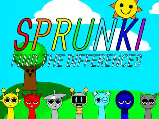 Hra Sprunki Find The Differences online