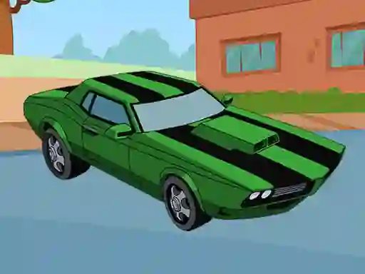 Hra Ben 10 Car Jigsaw online