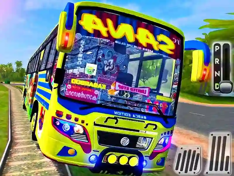 Hra Indian Uphill Bus Simulator online