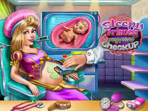 Hra Sleepy Princess Pregnant Check Up online