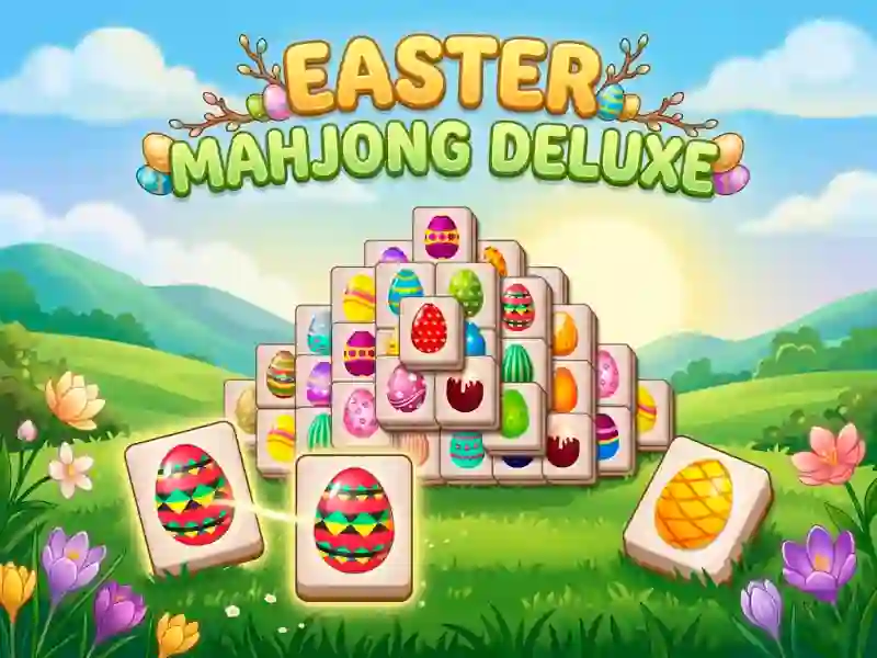 Hra Easter mahjong deluxe online
