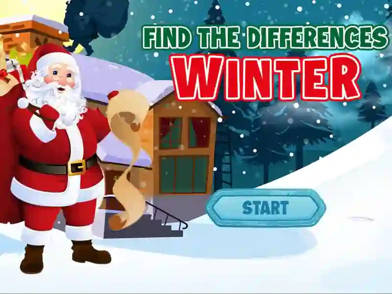 Hra Find The Differences Winter online