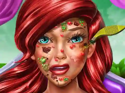Hra Princess Mermaid Skin Doctor online