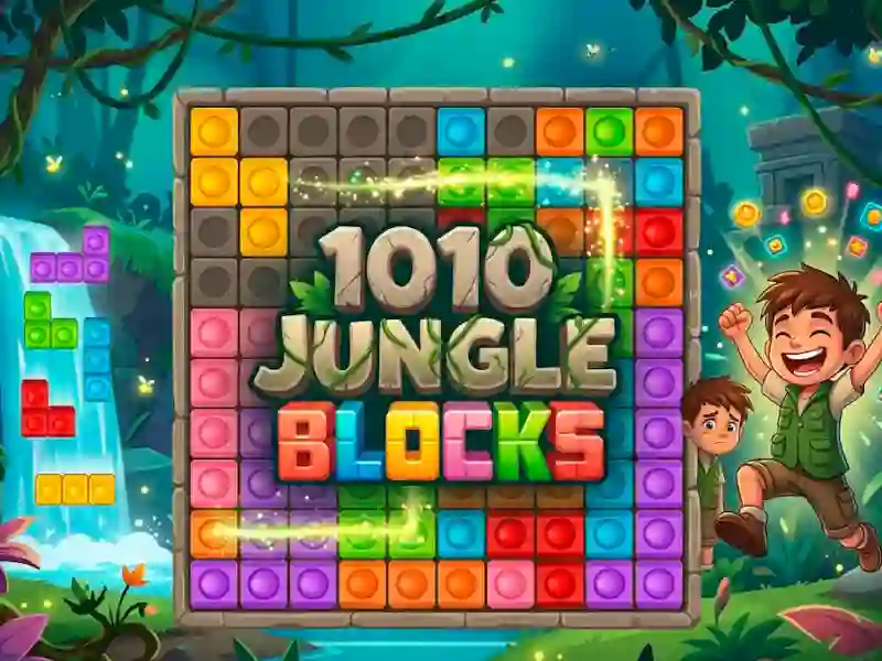 Hra 1010 Jungle Blocks online