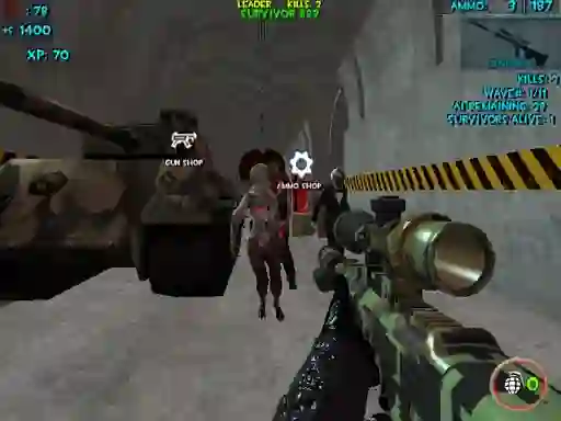 Hra Zombie Apocalypse Bunker Survival Z online