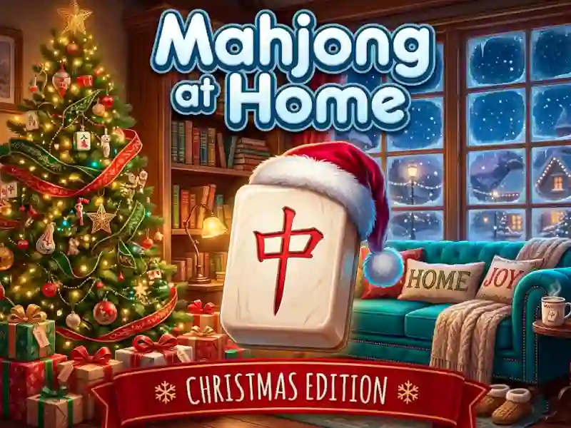 Hra Mahjong At Home Xmas Edition online