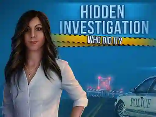 Hra Hidden Investigation: Who Did It online