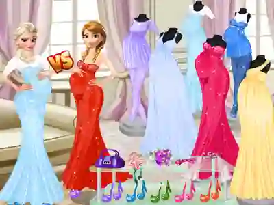 Hra Pregnant Princesses Fashion Dressing Room online