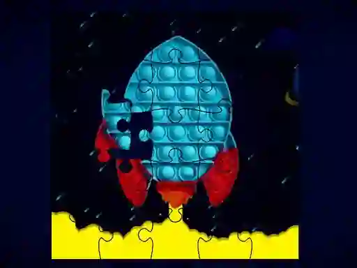 Hra Pop It Rockets In Space Jigsaw online